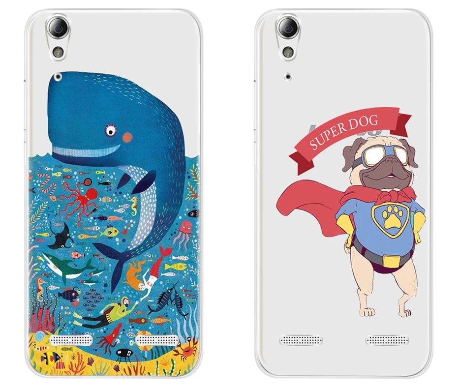 Soft Silicone Case for Lenovo A6000 A6010 Cover Cases for Lenovo Lemon K3 TPU 3D Relief Patterned Cover For Lenovo K3 K30-T Capa