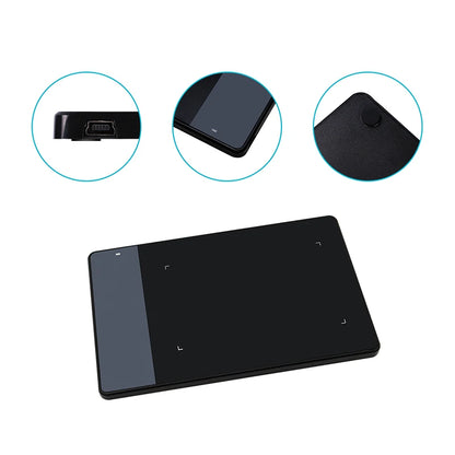 Original HUION 420 4-Inch Digital Tablets Mini USB Signature Pen Tablet Graphics Drawing Tablet OSU Game Tablet