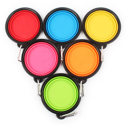 Foldable Puppy Big Dog Travel Bowls for Dogs Cats Safety Pet Cat Drinking Bottle Dog Water Food Bowl Pets Feeder Cat Accessories