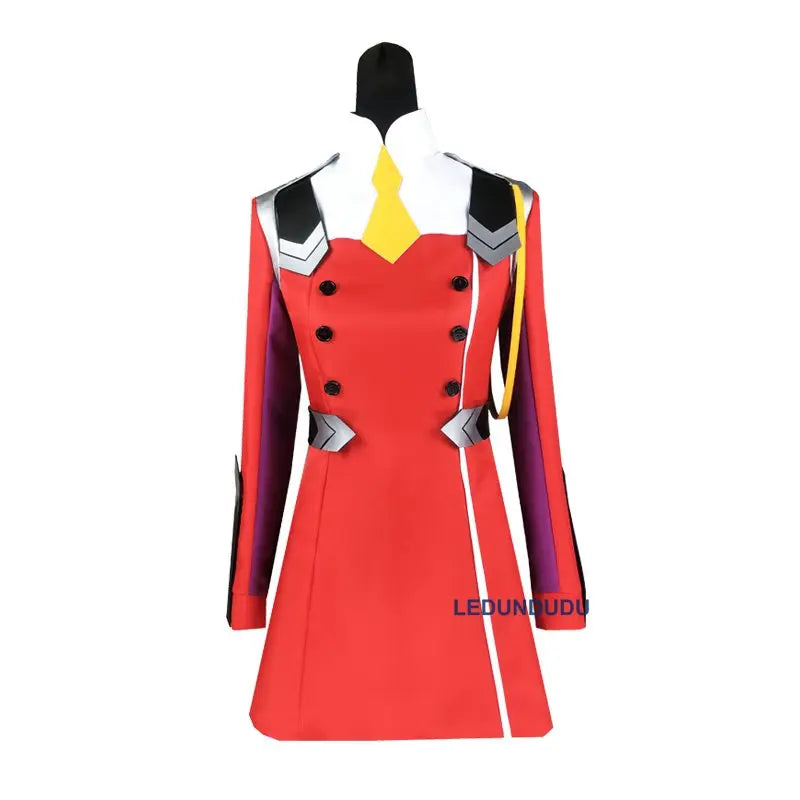 Anime Code 002 Uniform Outfit Suit Women Party Dress Cloaks Coat Cosplay Costume Halloween Clothes