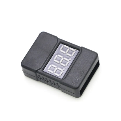 BX100 1-8S Lipo Battery Voltage Tester/ Low Voltage Buzzer Alarm/ Battery Voltage Checker with Dual Speakers