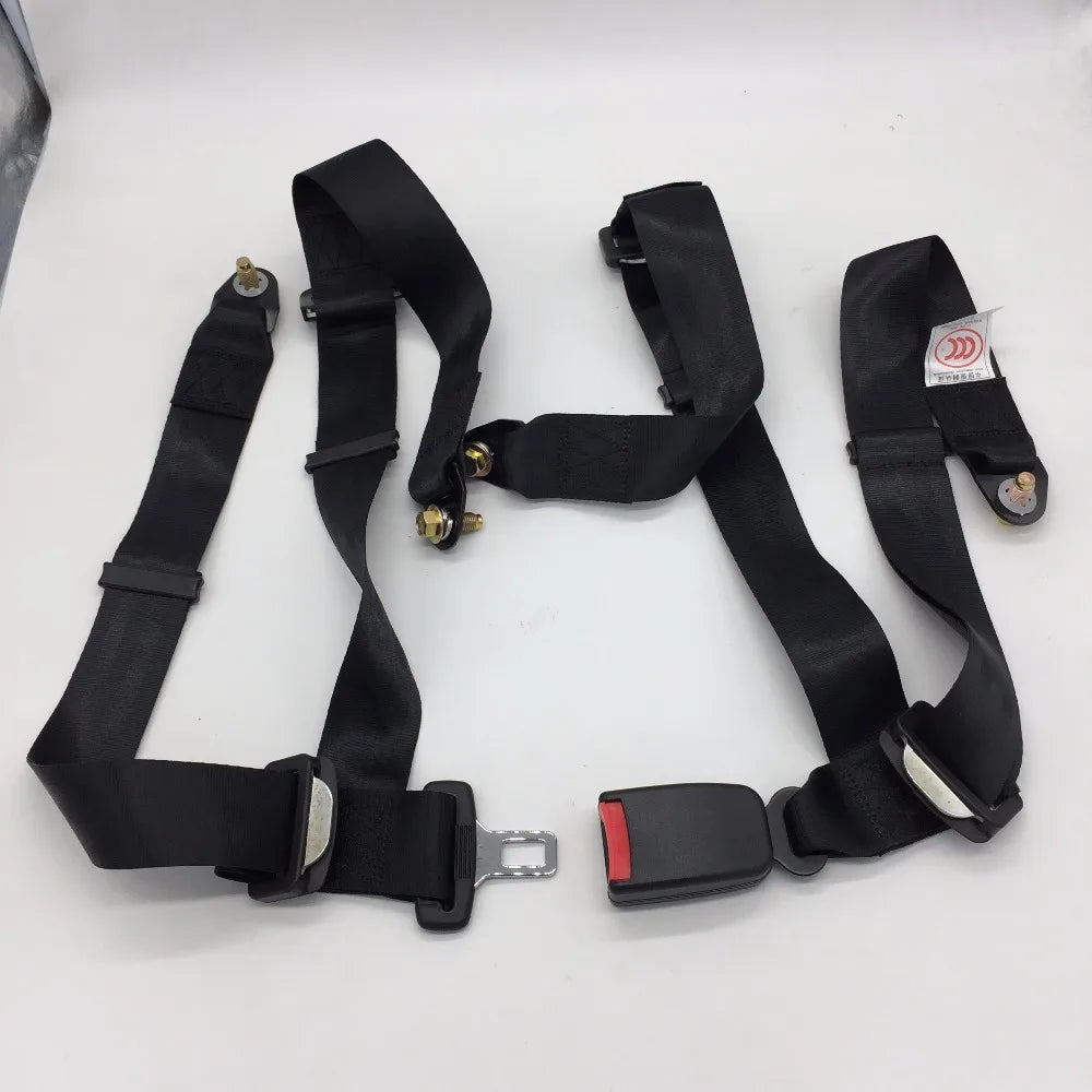 4-Point Harness special vehicle seats straps four point seat safety belt Sports Racing Harness Safety Seat Belt 4 Point