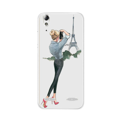 Soft Silicone Case for Lenovo A6000 A6010 Cover Cases for Lenovo Lemon K3 TPU 3D Relief Patterned Cover For Lenovo K3 K30-T Capa