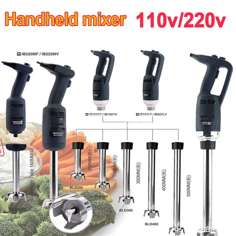 350W high-speed blender Handheld shake food mixer Portable electric mixing machine stirrer stir bar food processors 220V 1pc