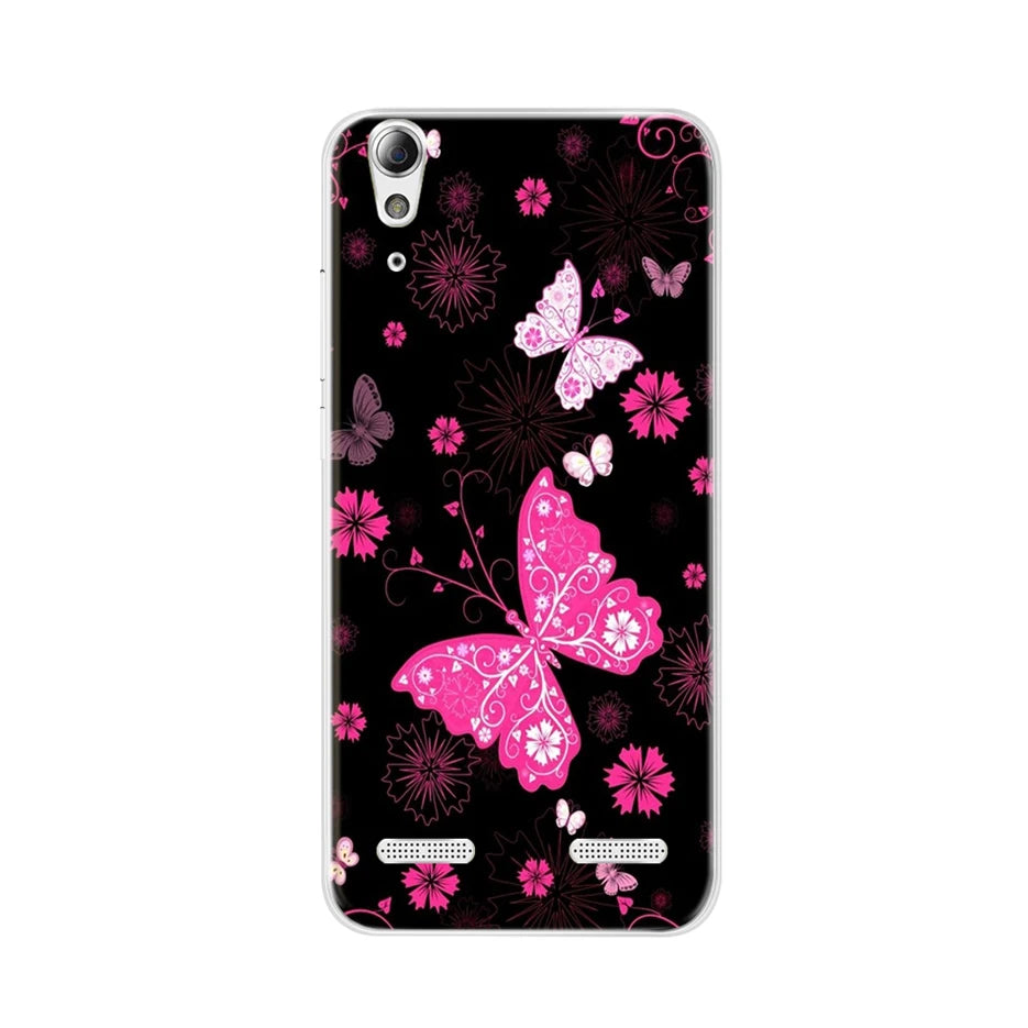 Soft Silicone Case for Lenovo A6000 A6010 Cover Cases for Lenovo Lemon K3 TPU 3D Relief Patterned Cover For Lenovo K3 K30-T Capa