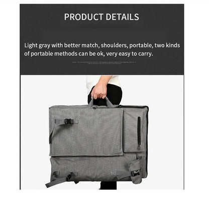 Large Art bag for drawing board painting set travel sketch bag for sketching tools Canvas painting art supplies for artist
