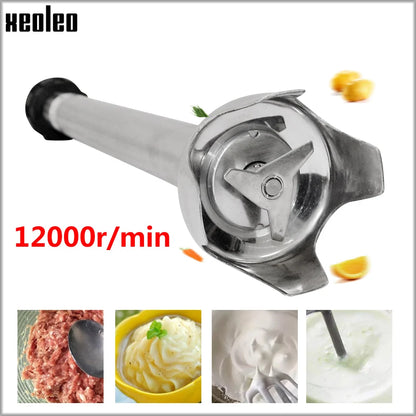 XEOLEO Commercial Hand blender 1000W Heavy duty Stick bar Immersion Blender Stirrer machine Mashing machine for Soup smoothie