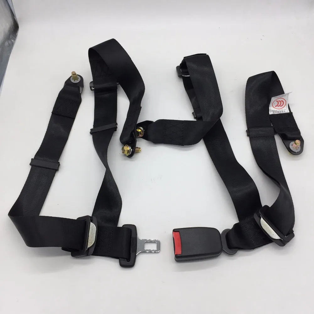 4-Point Harness special vehicle seats straps four point seat safety belt Sports Racing Harness Safety Seat Belt 4 Point