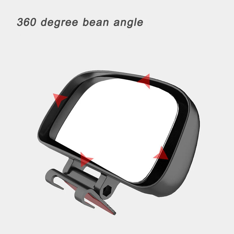 YASOKRO Car Blind Spot Mirror Wide Angle Mirror Adjustable Convex Rearview Mirror for Safety Parking Car Mirror YSR039