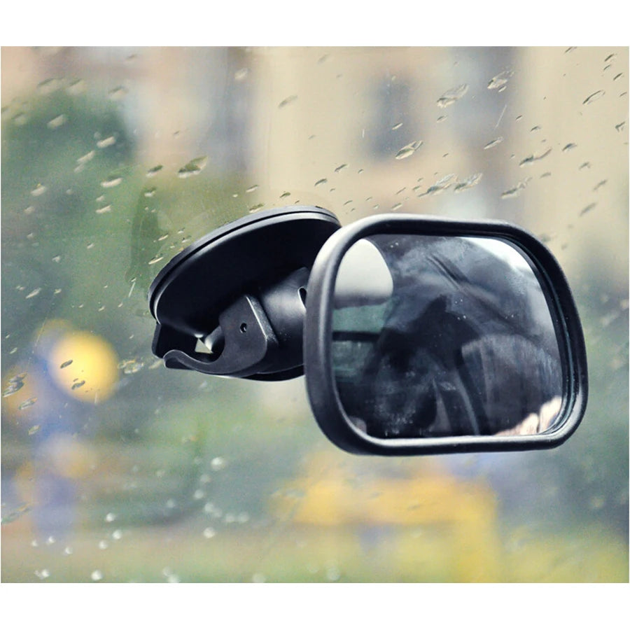 Car baby mirror Curved glass Auto Child Monitor with sucker Rearview Safety Rear seat Interior Mirrors Kids Care