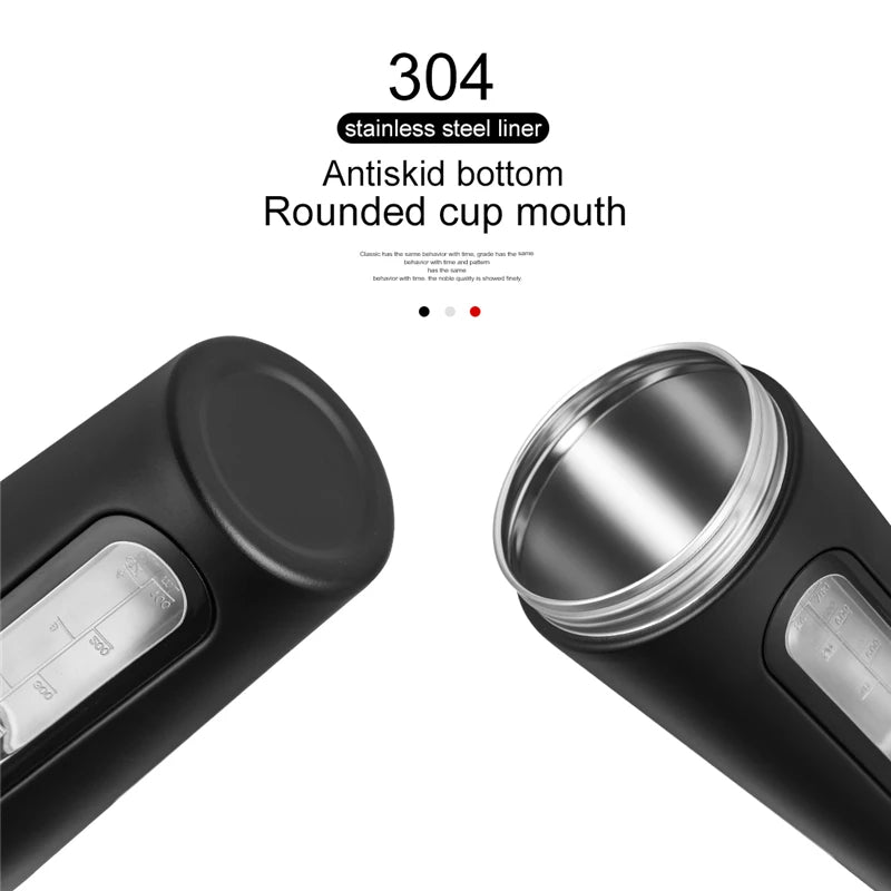 28OZ Whey Protein Powder Sports Shaker Bottle For Water Bottle Gym Nutrition Blender Cup Stainless Steel Extreme Sport Space Cup