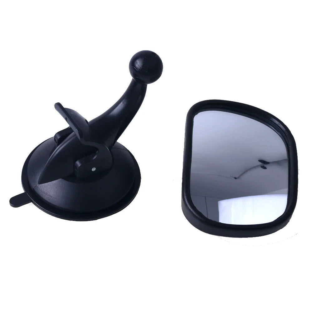 Car baby mirror Curved glass Auto Child Monitor with sucker Rearview Safety Rear seat Interior Mirrors Kids Care