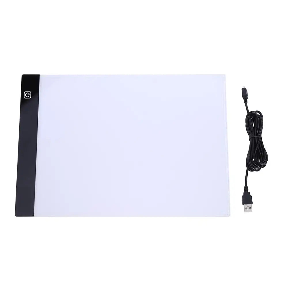 LED Graphic Tablet Writing Painting Light Box Tracing Board Copy Pads Digital Drawing Tablet Artcraft A4 Copy Table LED Board