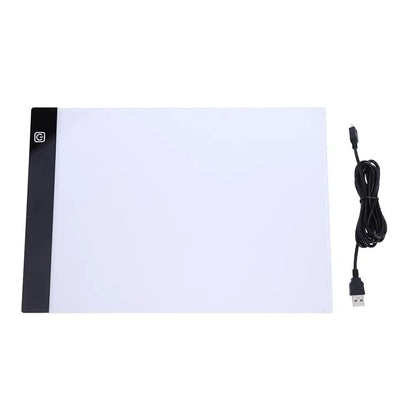 LED Graphic Tablet Writing Painting Light Box Tracing Board Copy Pads Digital Drawing Tablet Artcraft A4 Copy Table LED Board