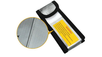 High Quality Fireproof & Waterproof Explosion-proof RC LiPo Battery Safety Bag Safe Guard Charge Sack 90*64*50MM