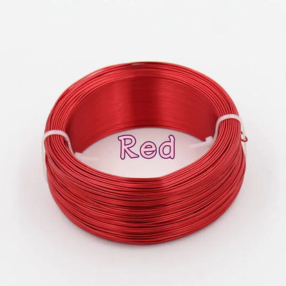 100m/Roll 1mm Diameter Soft Colored Aluminum wire For DIY Handmade Crafts Accessories Modeling materials