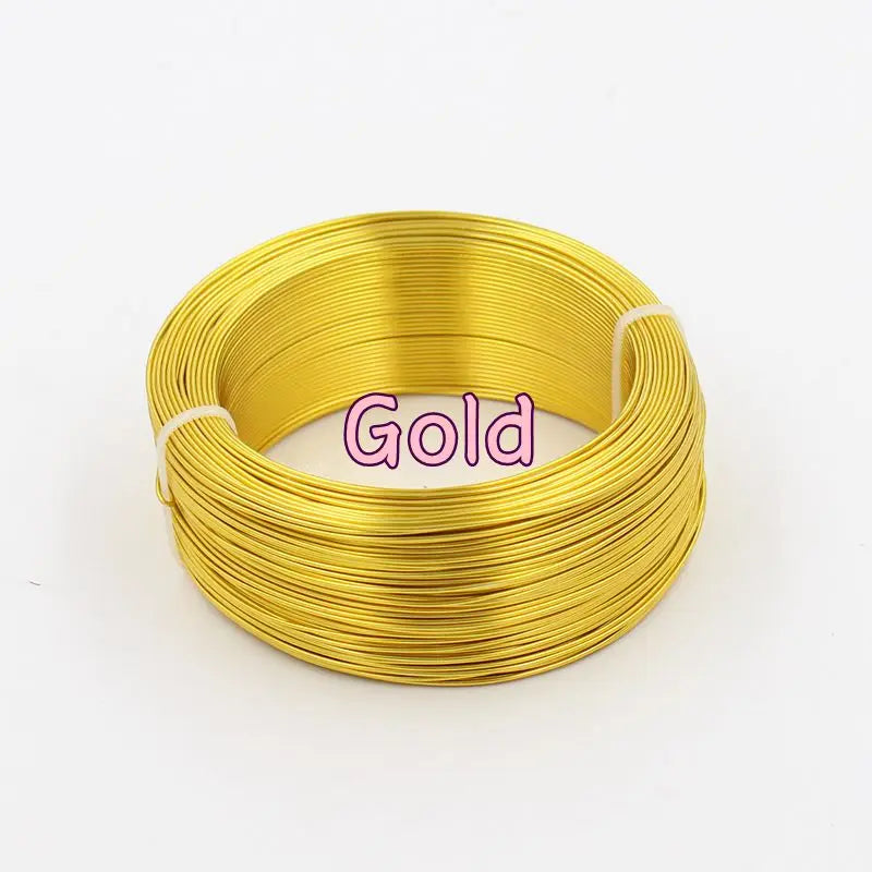 100m/Roll 1mm Diameter Soft Colored Aluminum wire For DIY Handmade Crafts Accessories Modeling materials