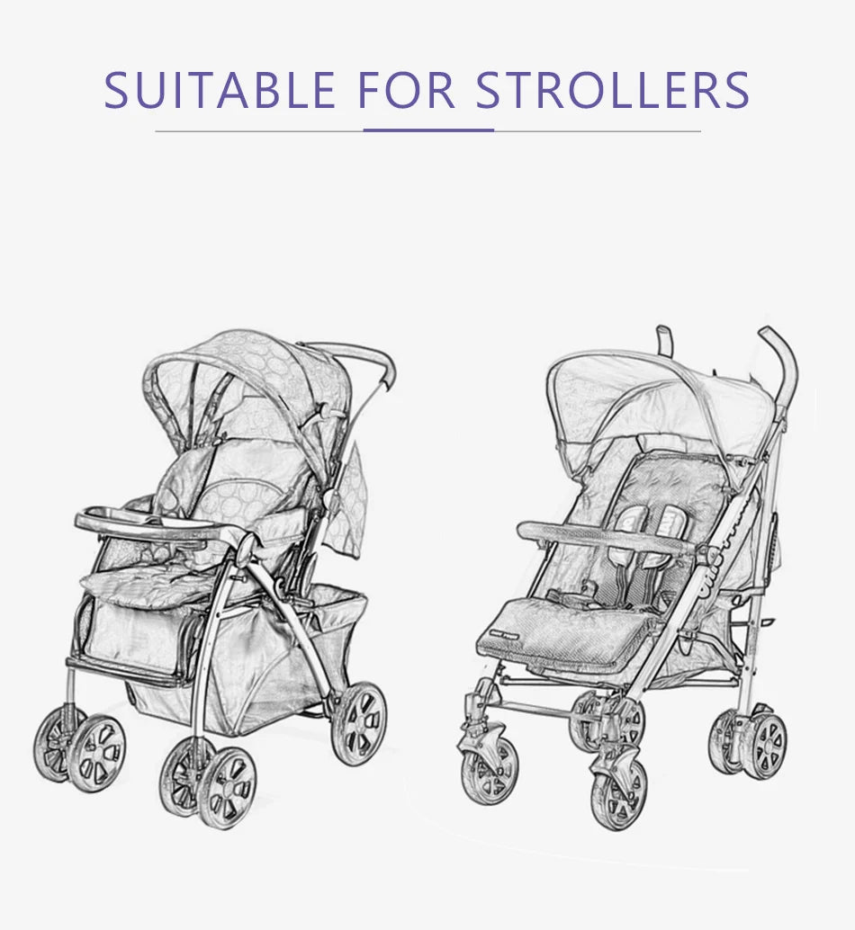 Sunveno Baby Stroller Hooks Pram Rotate 360 Diaper Bag Hanger Baby Kids Activity Gear Stroller Accessories 2pcs/set