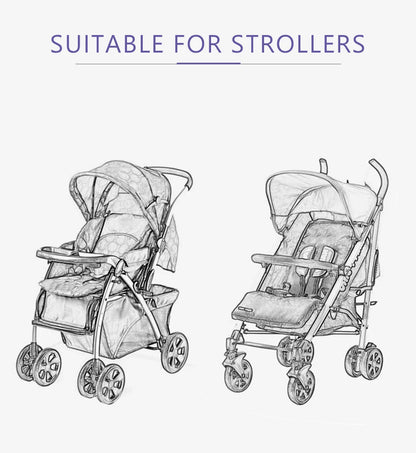 Sunveno Baby Stroller Hooks Pram Rotate 360 Diaper Bag Hanger Baby Kids Activity Gear Stroller Accessories 2pcs/set