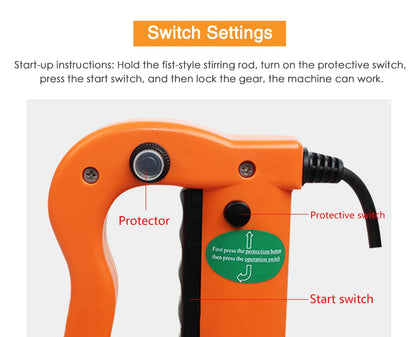 XEOLEO Commercial Hand blender 1000W Heavy duty Stick bar Immersion Blender Stirrer machine Mashing machine for Soup smoothie