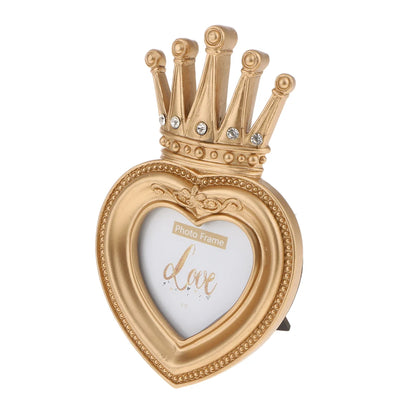 Gold Crown Resin Picture Photo Frame Baroque Luxury Style Home Décor