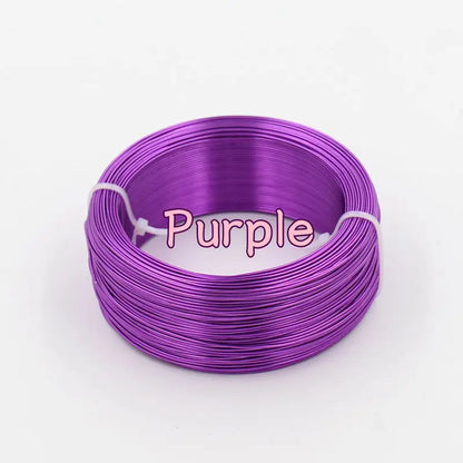 100m/Roll 1mm Diameter Soft Colored Aluminum wire For DIY Handmade Crafts Accessories Modeling materials