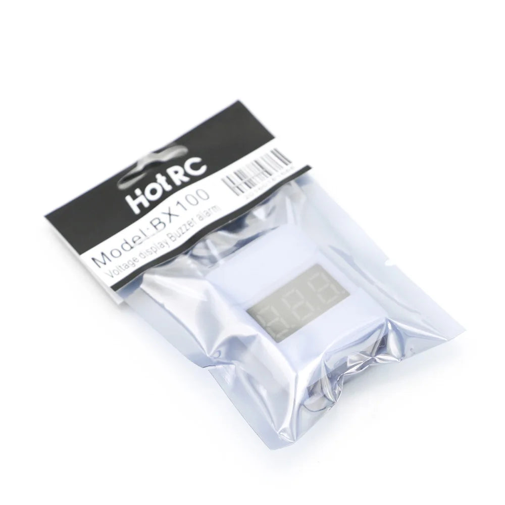 BX100 1-8S Lipo Battery Voltage Tester/ Low Voltage Buzzer Alarm/ Battery Voltage Checker with Dual Speakers