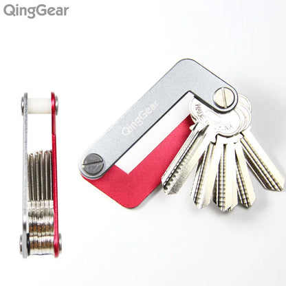 QingGear OKEY Advanced Key Organizer Travel Key Kits Light Weight Quickly and Easily Open door key Holder folder keys bar Tool
