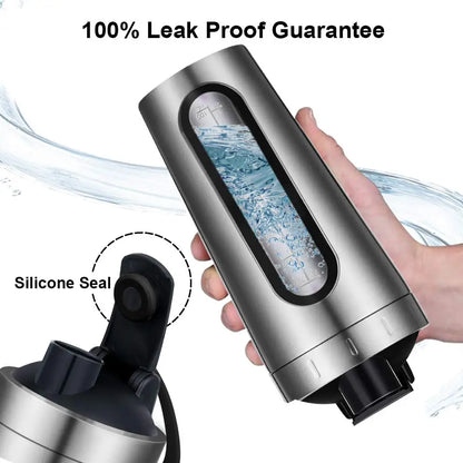 28OZ Whey Protein Powder Sports Shaker Bottle For Water Bottle Gym Nutrition Blender Cup Stainless Steel Extreme Sport Space Cup