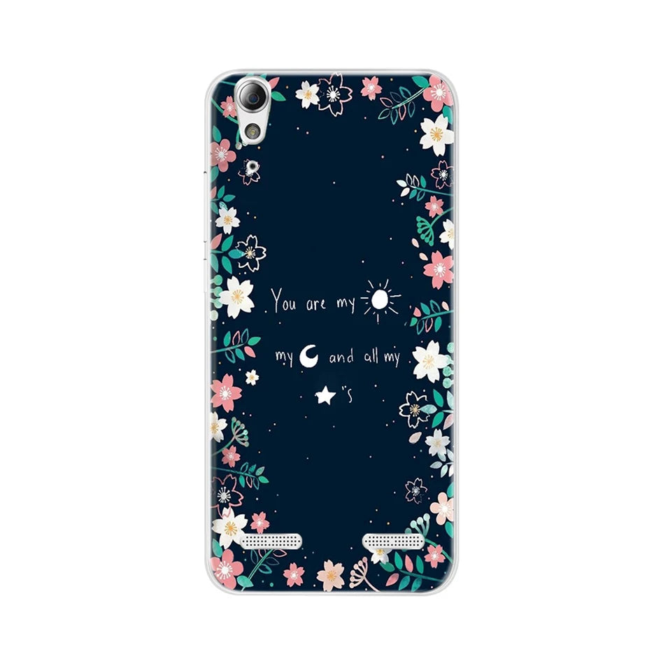 Soft Silicone Case for Lenovo A6000 A6010 Cover Cases for Lenovo Lemon K3 TPU 3D Relief Patterned Cover For Lenovo K3 K30-T Capa