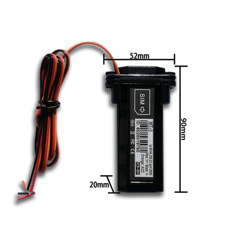 gsm gprs gps tracker for car motorcycle scooter vehicle truck mini waterproof  real time online tracking monitoring no monthly