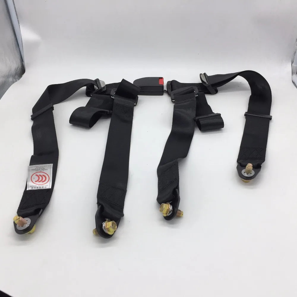 4-Point Harness special vehicle seats straps four point seat safety belt Sports Racing Harness Safety Seat Belt 4 Point
