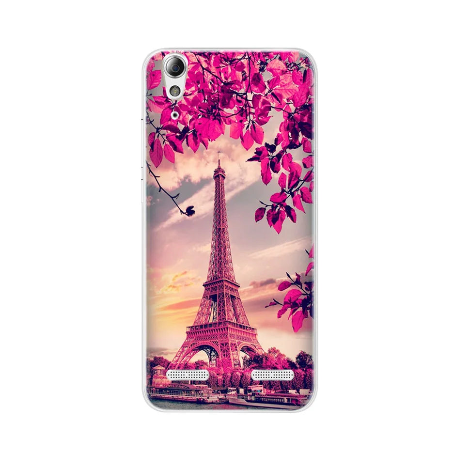 Soft Silicone Case for Lenovo A6000 A6010 Cover Cases for Lenovo Lemon K3 TPU 3D Relief Patterned Cover For Lenovo K3 K30-T Capa