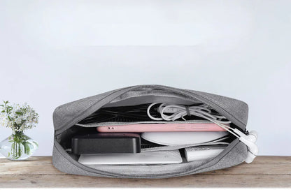 Charging Cable Organiser Hard Drive Bag Electronics Accessories Storage Case for Charger, Adaptors or for Nintendo Switch