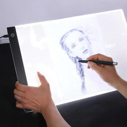 A3 A4 A5 Dimmable Graphics Drawing Tablet USB LED Light Box Copy Board Pad Electronic Art Graphic Painting Writing Pad  Table