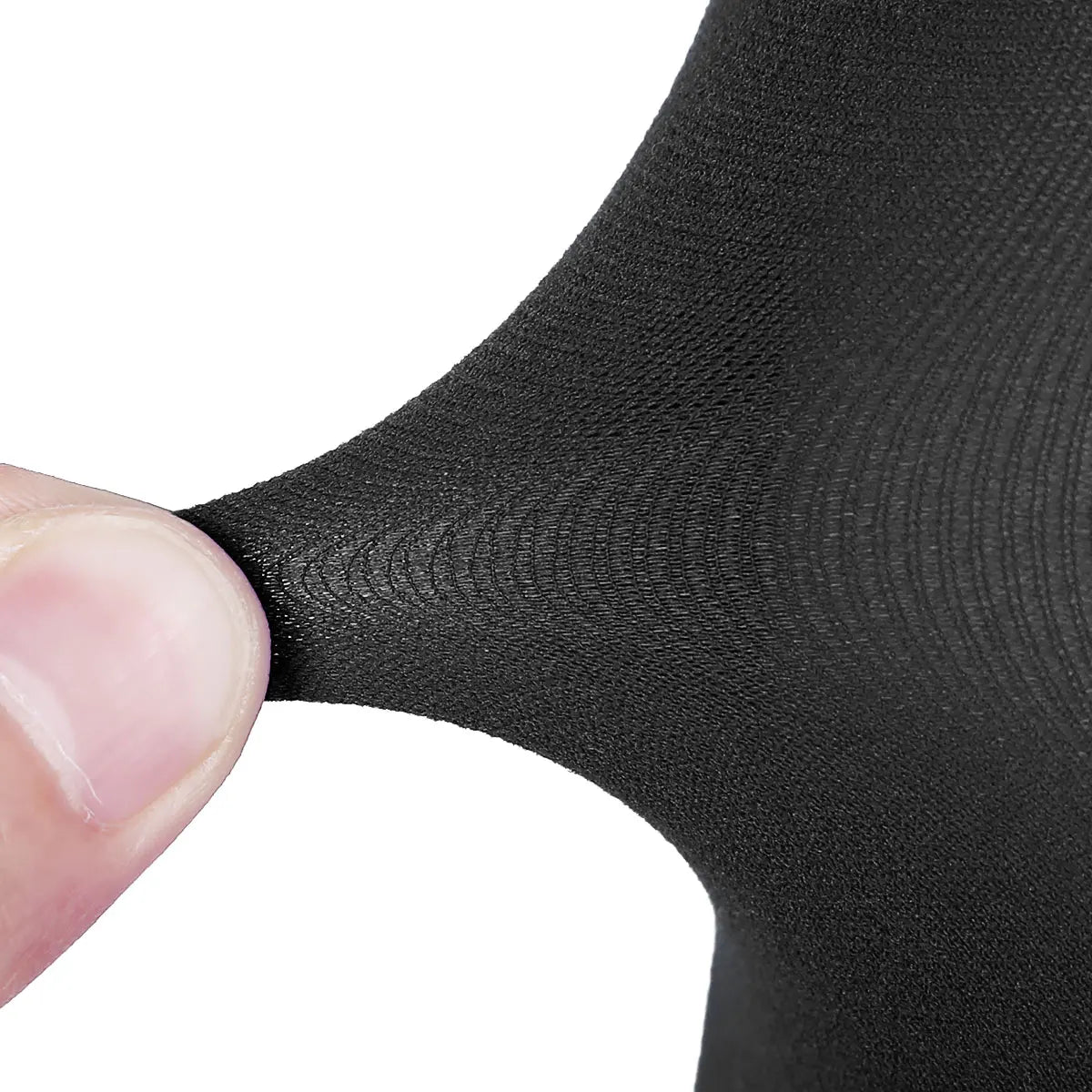 1 Pair Mens Sports Stockings Thigh High Full Leg Sleeve Footless Knee Brace Thigh and Calf Support Socks Running Stockings