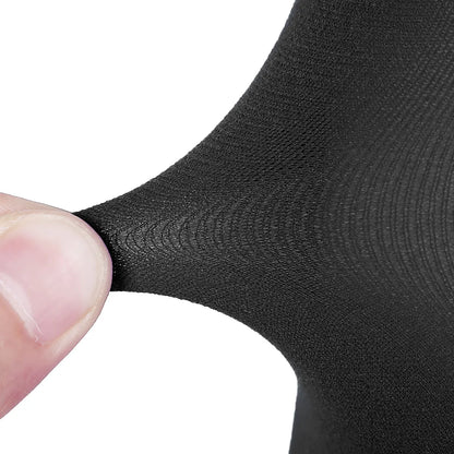 1 Pair Mens Sports Stockings Thigh High Full Leg Sleeve Footless Knee Brace Thigh and Calf Support Socks Running Stockings