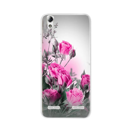 Soft Silicone Case for Lenovo A6000 A6010 Cover Cases for Lenovo Lemon K3 TPU 3D Relief Patterned Cover For Lenovo K3 K30-T Capa