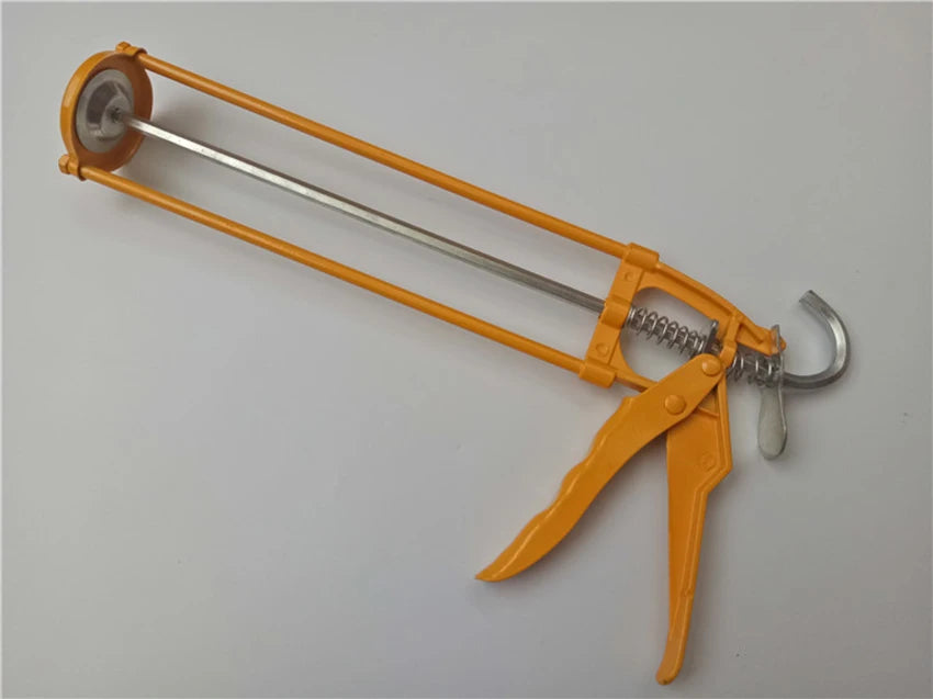 Cordless Manual Caulking Gun Portable Pressure Gun Double Column Glue Tool Silicone Caulking Gun Sealant Gun Glass Glue Gun