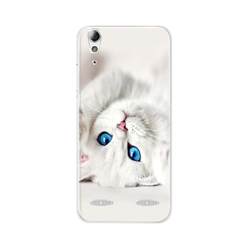 Soft Silicone Case for Lenovo A6000 A6010 Cover Cases for Lenovo Lemon K3 TPU 3D Relief Patterned Cover For Lenovo K3 K30-T Capa