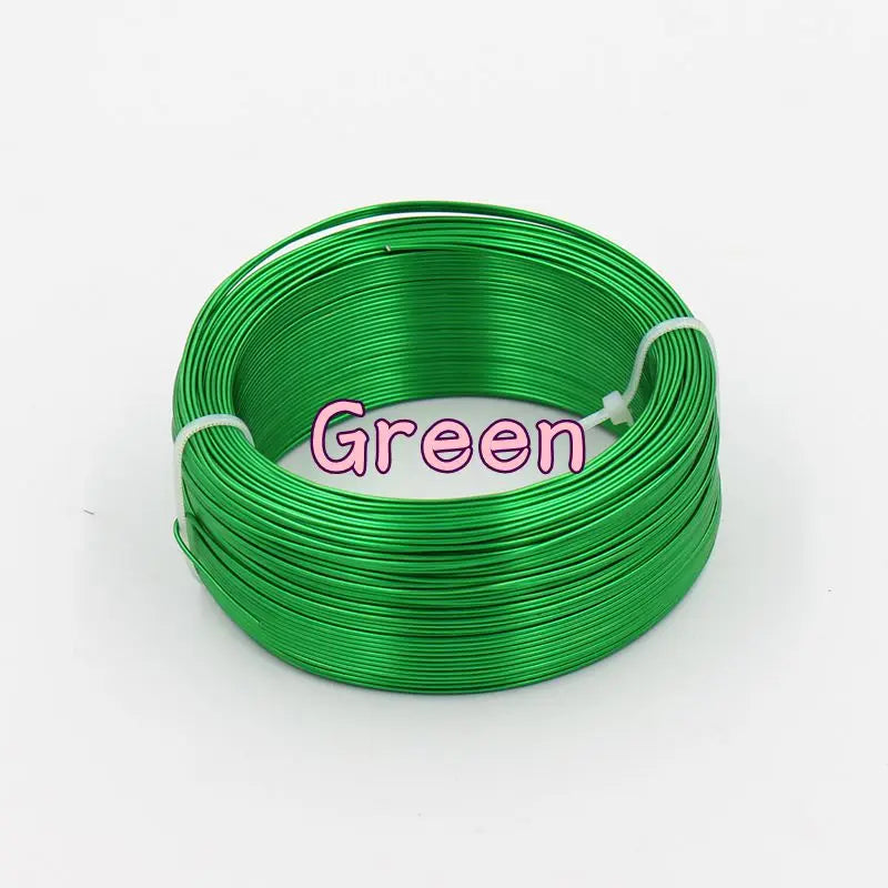 100m/Roll 1mm Diameter Soft Colored Aluminum wire For DIY Handmade Crafts Accessories Modeling materials