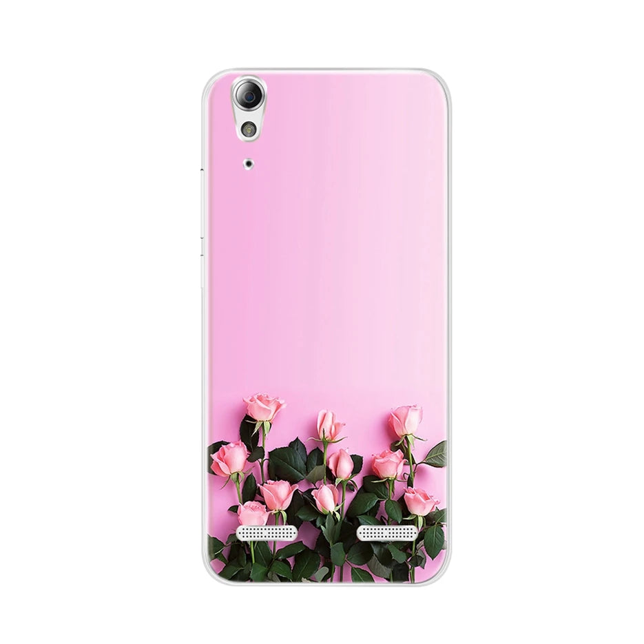 Soft Silicone Case for Lenovo A6000 A6010 Cover Cases for Lenovo Lemon K3 TPU 3D Relief Patterned Cover For Lenovo K3 K30-T Capa