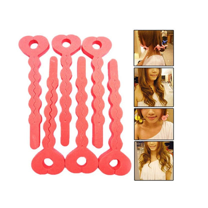 New Professional 12 Pcs Curler Hairdressing Tool Soft DIY Sponge Hair Styling Foam Hair Rollers Styling tool