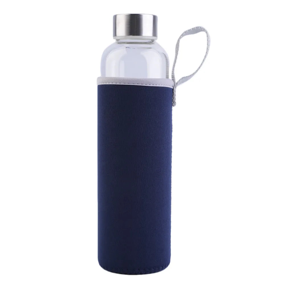 550ml Travel bottle Car Shatterproof hand Portable Glass Water Bottle new arrival Worldwide Store