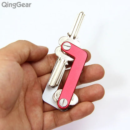 QingGear OKEY Advanced Key Organizer Travel Key Kits Light Weight Quickly and Easily Open door key Holder folder keys bar Tool