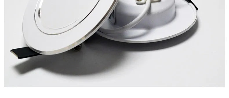 Led Downlight 3W 5W 7W 9W 12W 15W 18W AC 220V 230V 110V  Ceiling Bathroom Lamps Living Room Light Home Indoor Lighting