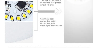 Led Downlight 3W 5W 7W 9W 12W 15W 18W AC 220V 230V 110V  Ceiling Bathroom Lamps Living Room Light Home Indoor Lighting