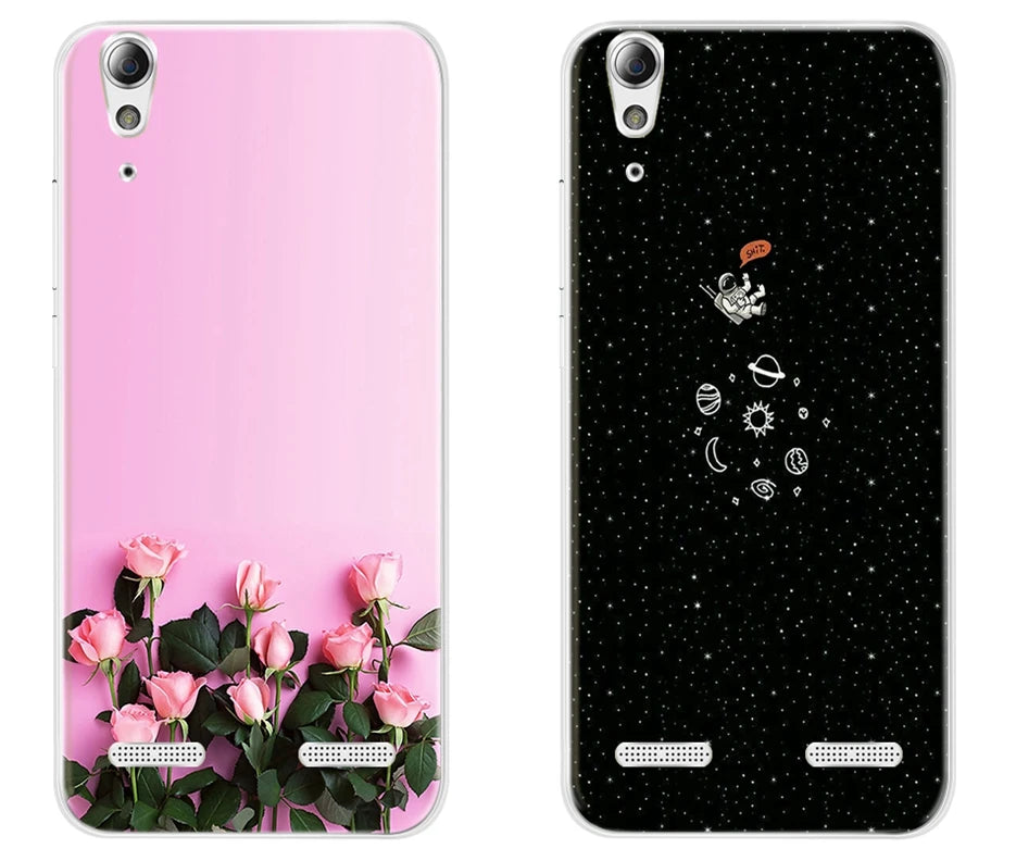 Soft Silicone Case for Lenovo A6000 A6010 Cover Cases for Lenovo Lemon K3 TPU 3D Relief Patterned Cover For Lenovo K3 K30-T Capa