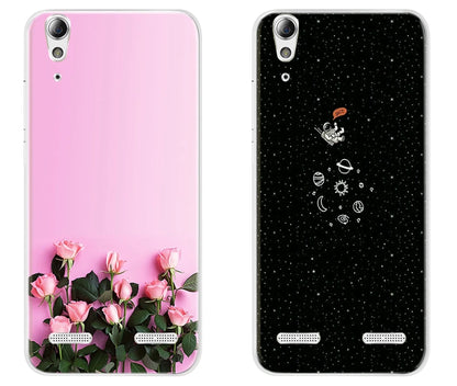 Soft Silicone Case for Lenovo A6000 A6010 Cover Cases for Lenovo Lemon K3 TPU 3D Relief Patterned Cover For Lenovo K3 K30-T Capa