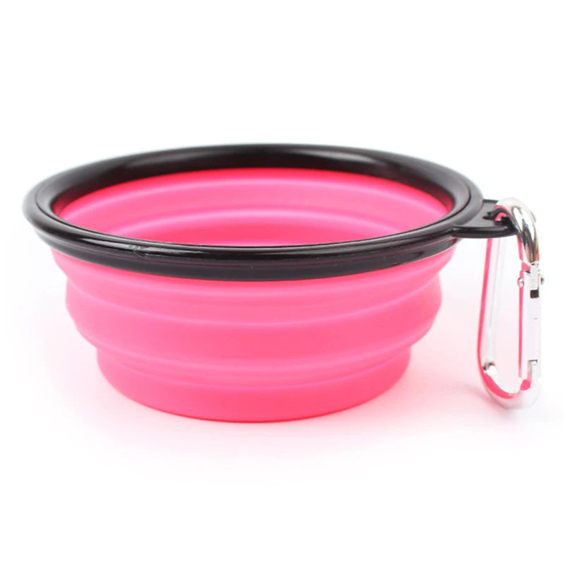 Foldable Puppy Big Dog Travel Bowls for Dogs Cats Safety Pet Cat Drinking Bottle Dog Water Food Bowl Pets Feeder Cat Accessories